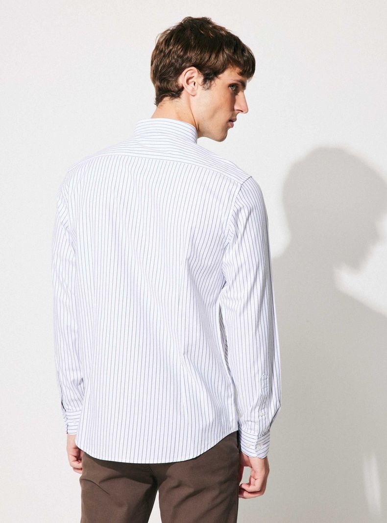 Camisa Rayada Oxford-1