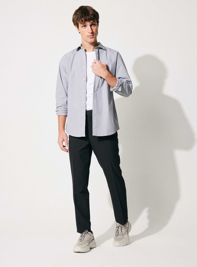 Camisa Mini Cuadro Print-4
