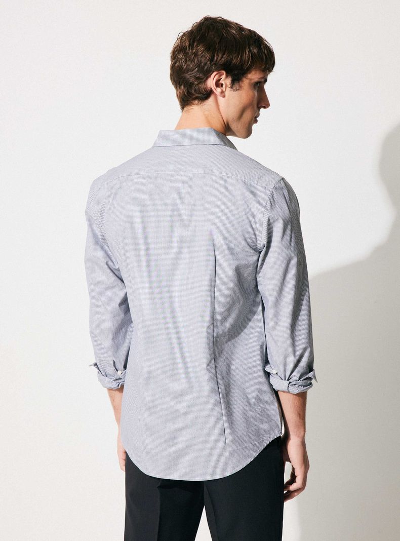 Camisa Mini Cuadro Print-1