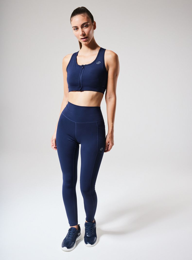 Peto Sport Bra con Cierre-4