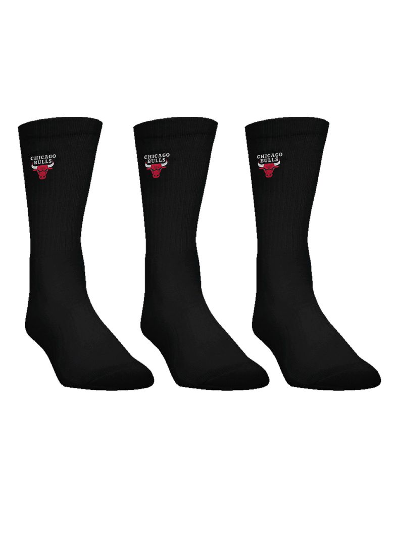 Pack 3 Calcetines Chicago Bulls-0