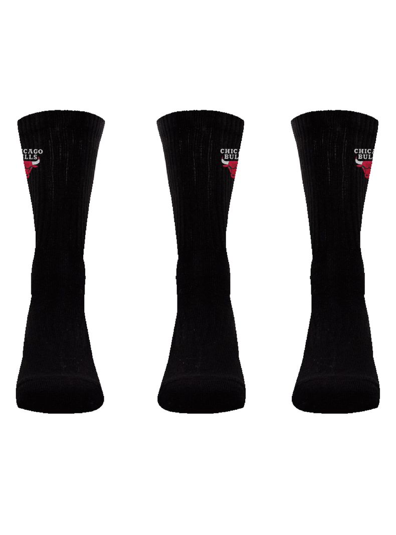 Pack 3 Calcetines Chicago Bulls-1