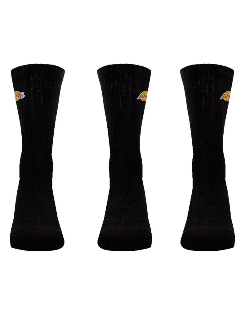 Pack 3 Calcetines Lakers Los Ángeles-1