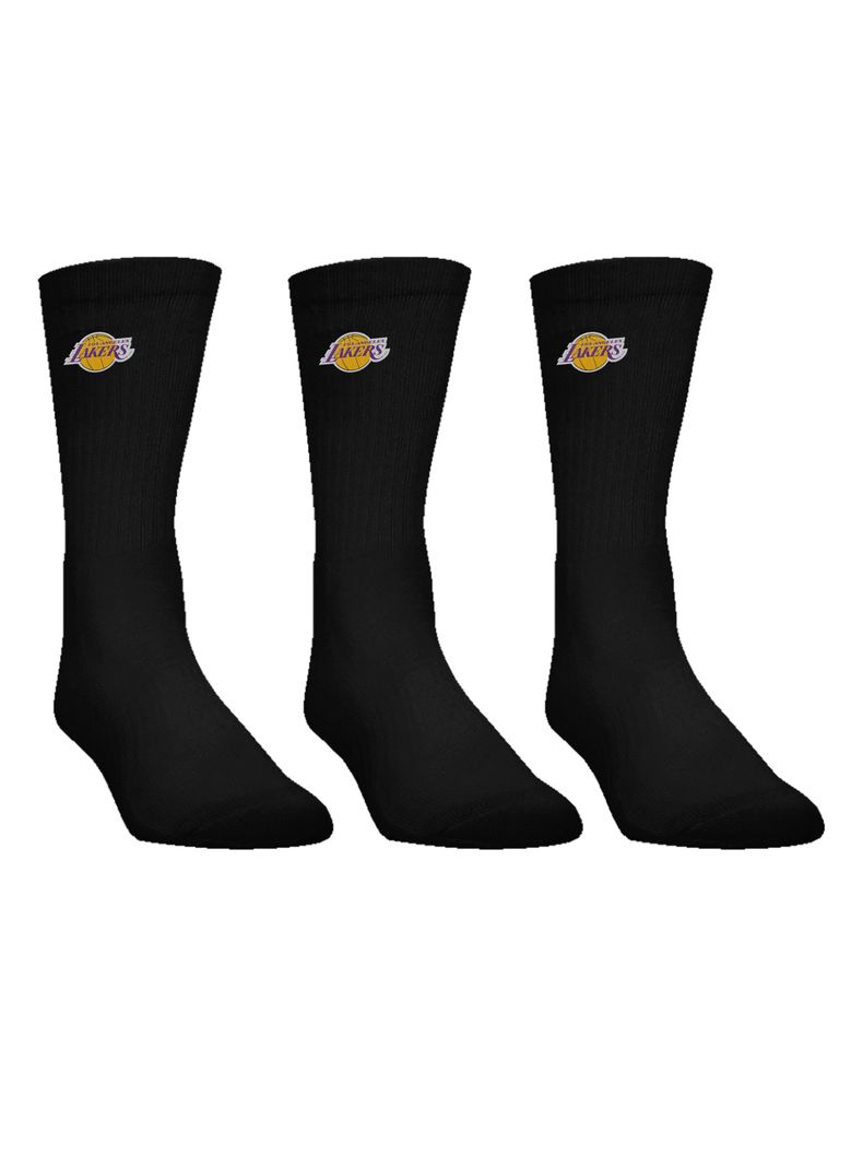 Pack 3 Calcetines Lakers Los Ángeles-0