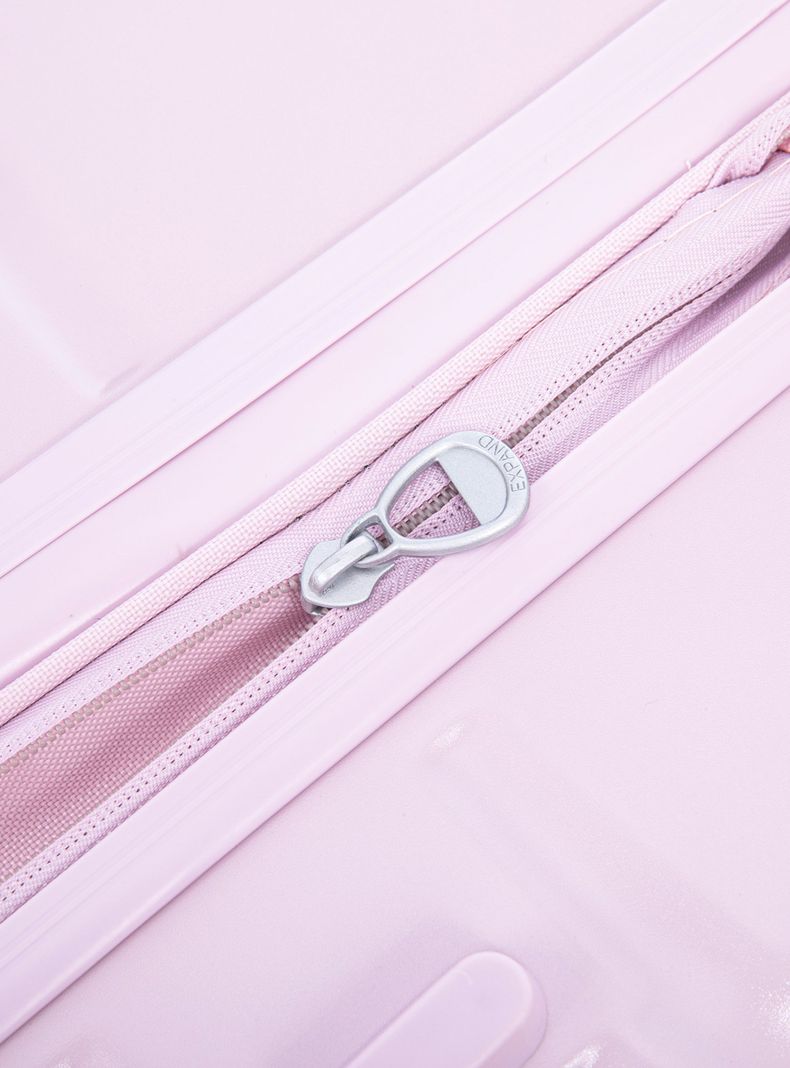 Maleta Mediana Premium ABS Light Rose-9