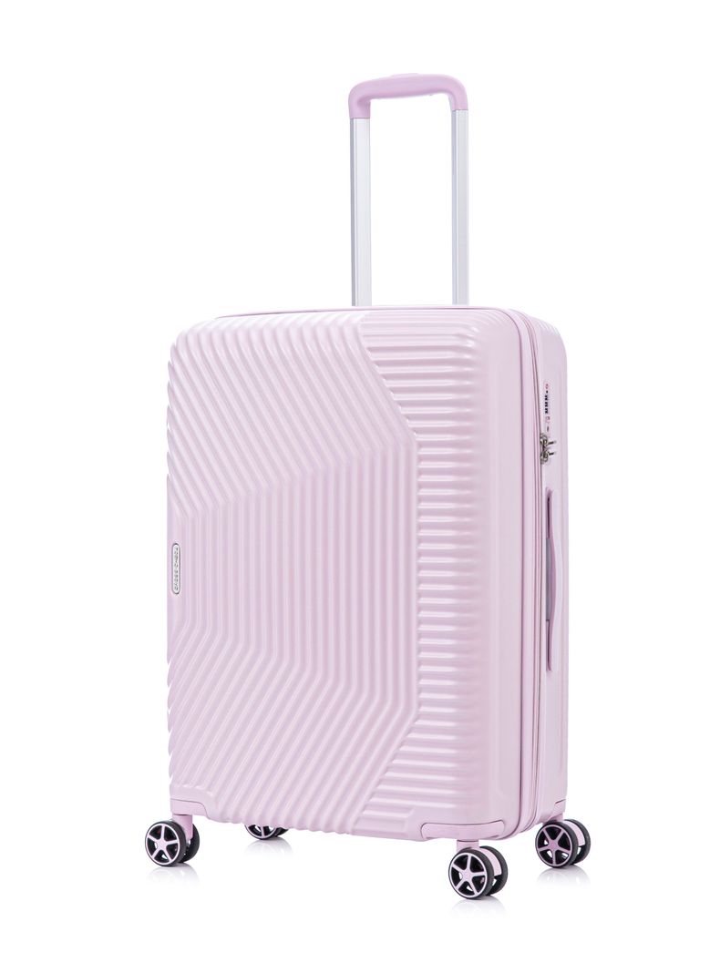 Maleta Mediana Premium ABS Light Rose-3