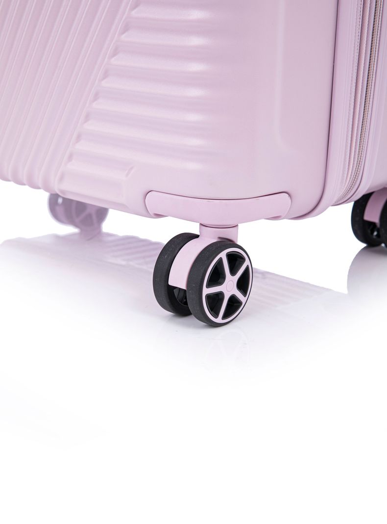 Maleta Mediana Premium ABS Light Rose-8