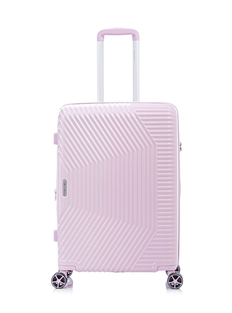 Maleta Mediana Premium ABS Light Rose-0