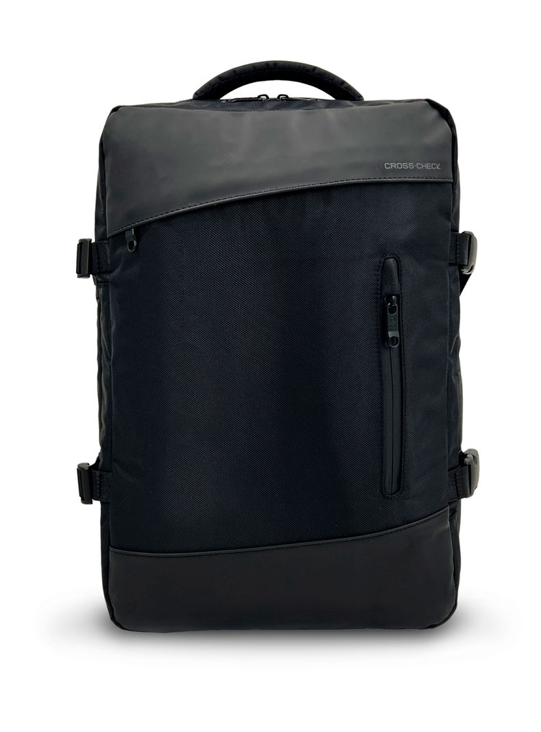 Mochila de Viaje Expandible 55 Litros Negro. Cross Check | Paris.cl