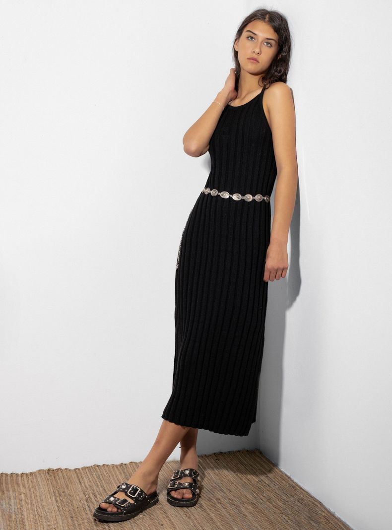 Vestido Tejido Maxi