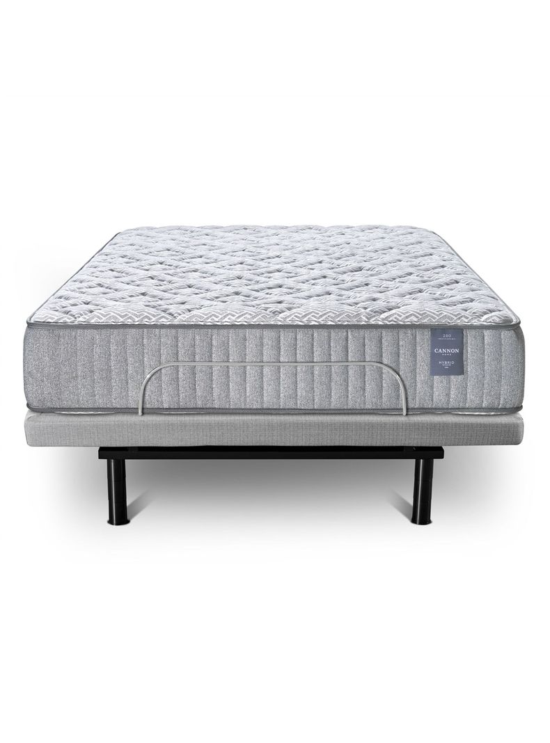 Cama Eléctrica Pure Visco 2 Plazas Base Dividida-1