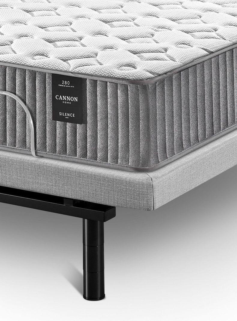 Cama Eléctrica Pure Silence 2 Plazas Base Dividida-3