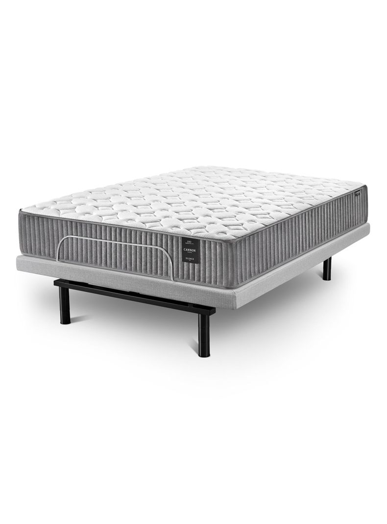 Cama Eléctrica Pure Silence 2 Plazas Base Dividida-0