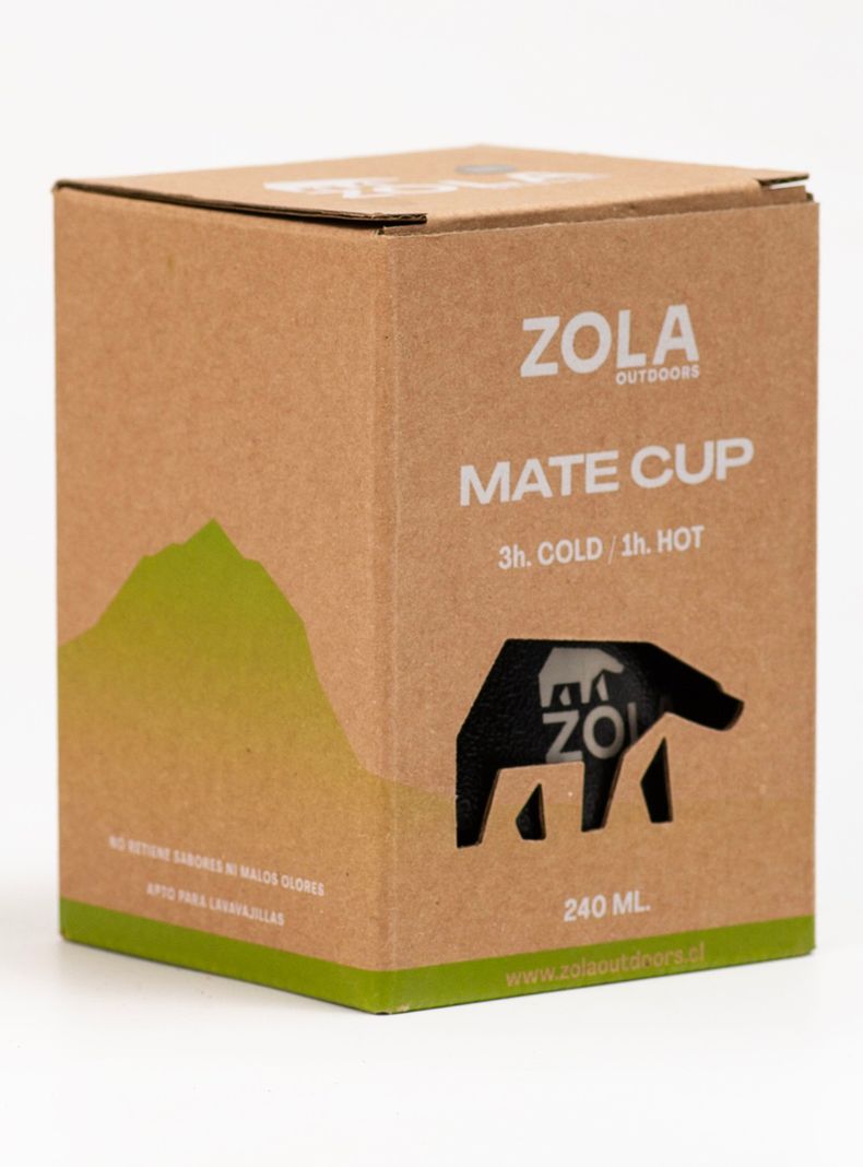 Mate Térmico 240 ml Negro-1