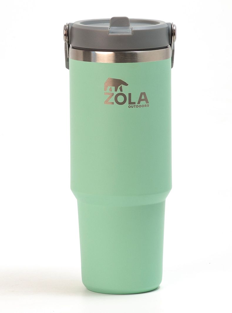 Botella Térmica 890 ml Verde Menta-0