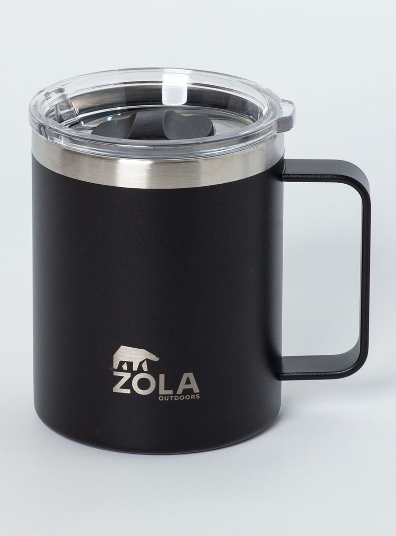 Taza Térmica Campers 350 ml Negro-0