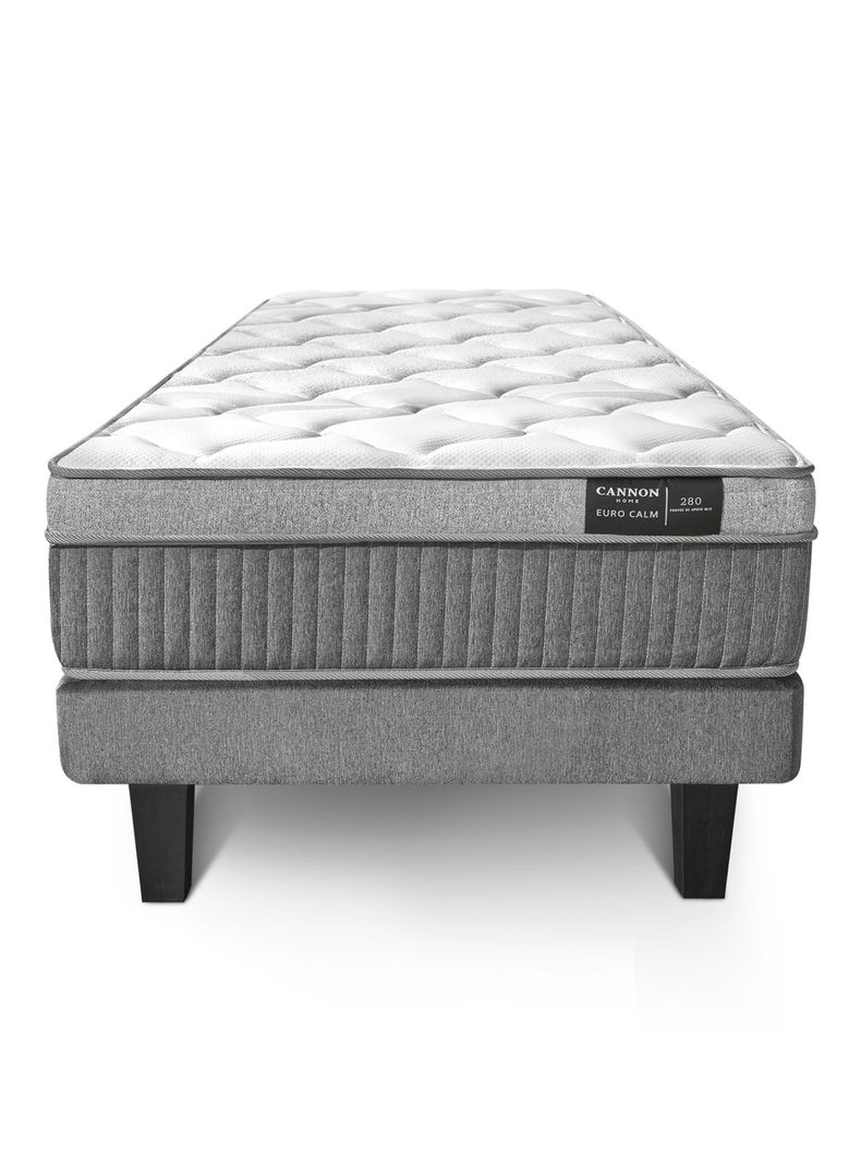 Cama Europea Euro Calm 1.5 Plazas-1