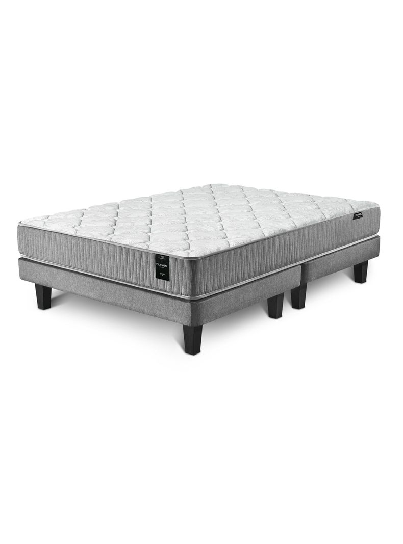 Cama Europea Calm 2 Plazas Base Dividida-0