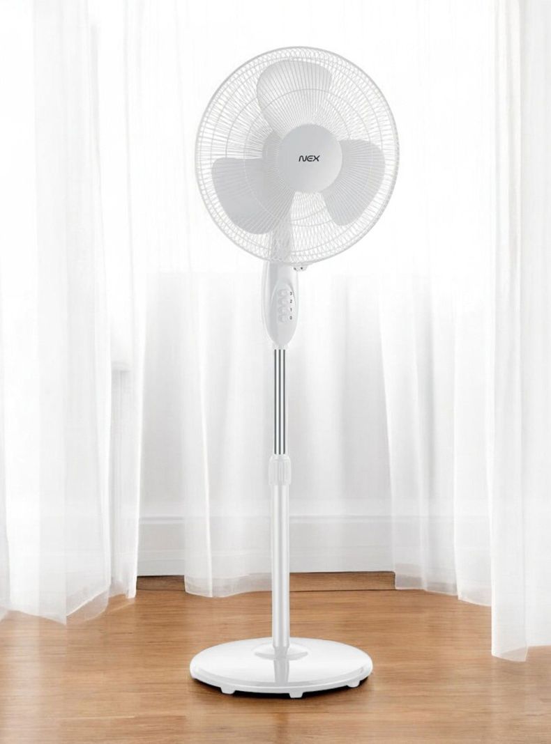 Ventilador de Pedestal 16" VPT1610W Blanco-0