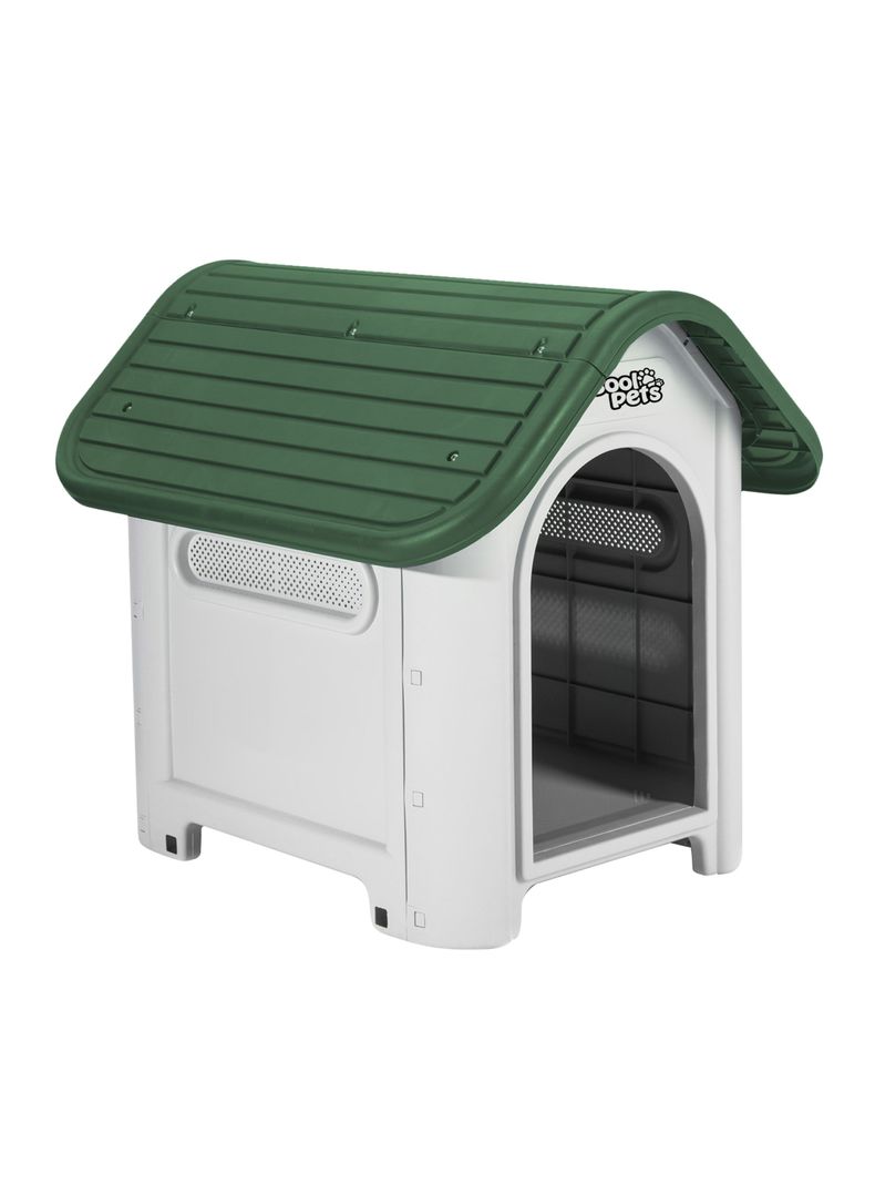 Casa Cool Pets para Perros M Verde-1
