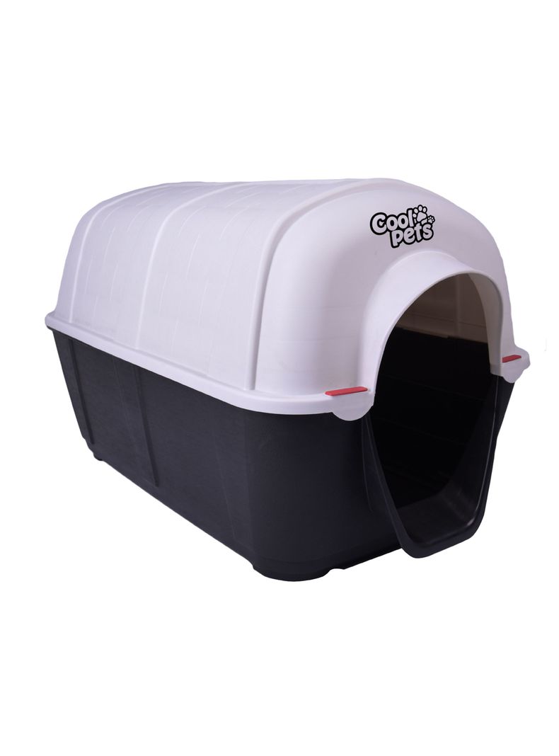 Casa Cool Pets para Perros M con Ventilación Negra-1