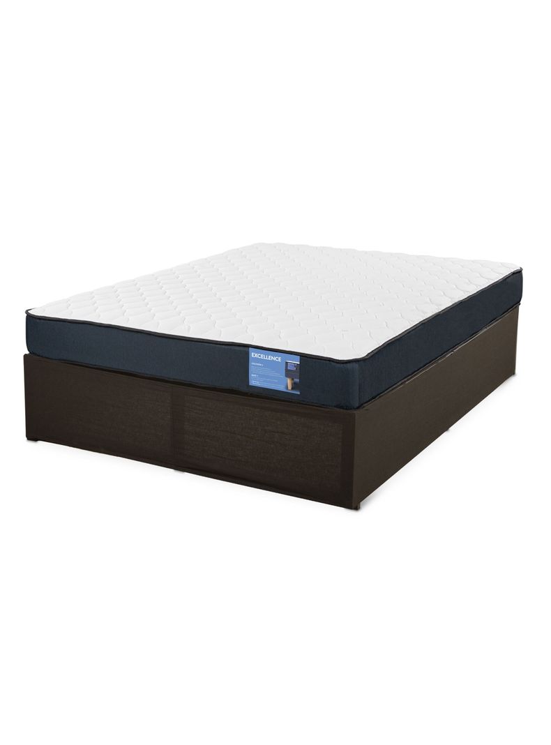 Cama Europea Iron Smart Excellence 2 Plazas + Faldón-0