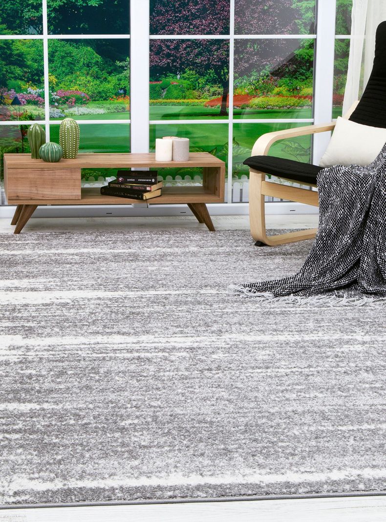 Alfombra 240 x 305 cm Siesta Gris-5