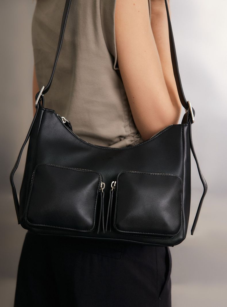 Cartera de Hombro con Bolsillos Cargo-1