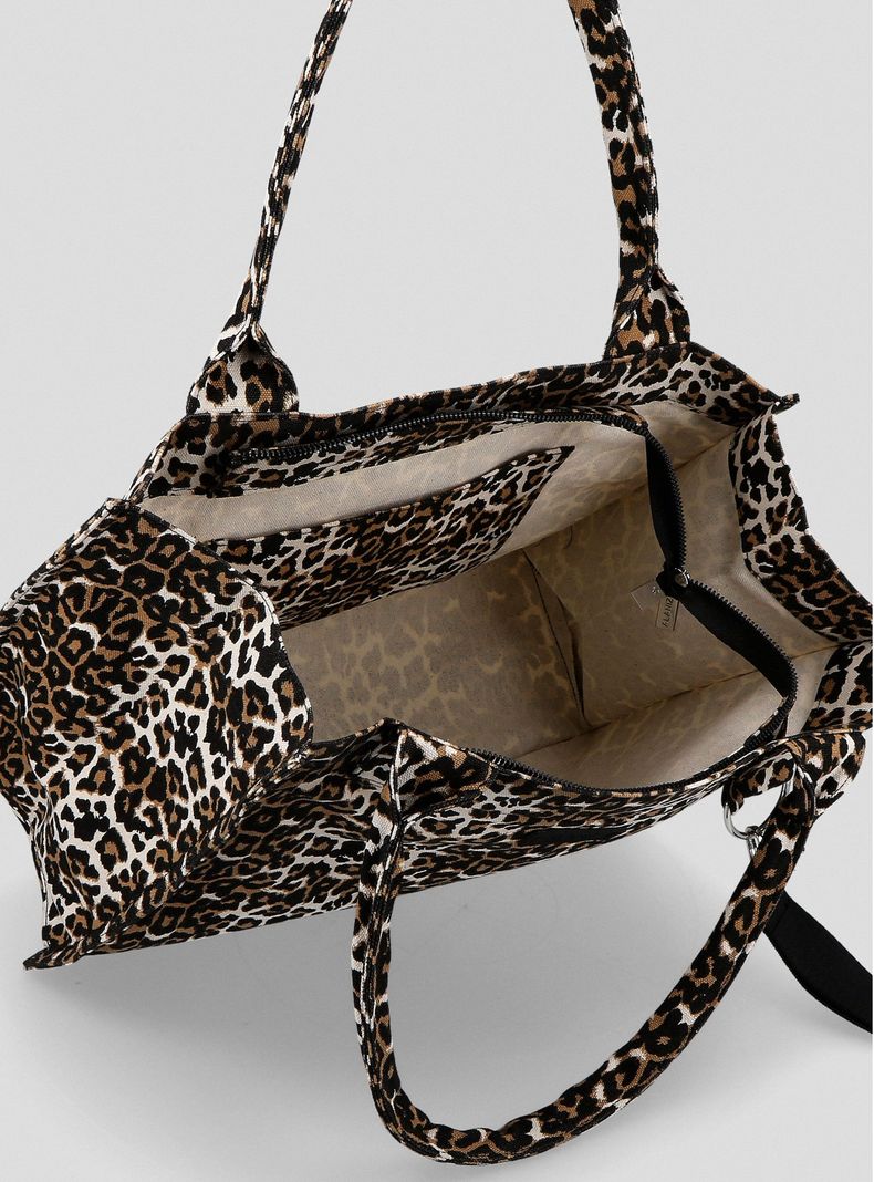 Cartera Totebag de Canvas Estampado-3