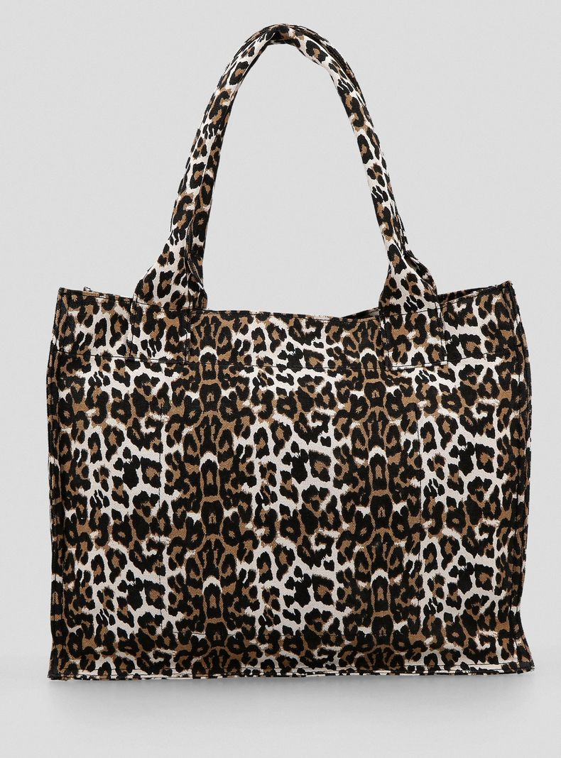 Cartera Totebag de Canvas Estampado-2