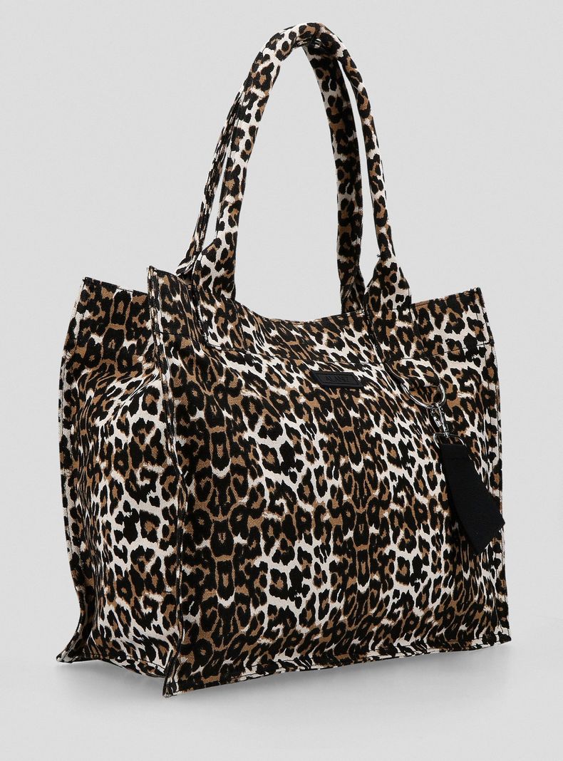 Cartera Totebag de Canvas Estampado-1
