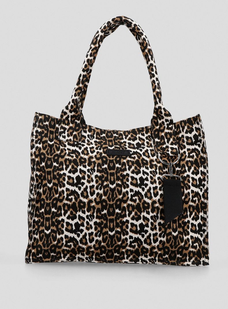 Cartera Totebag de Canvas Estampado-0