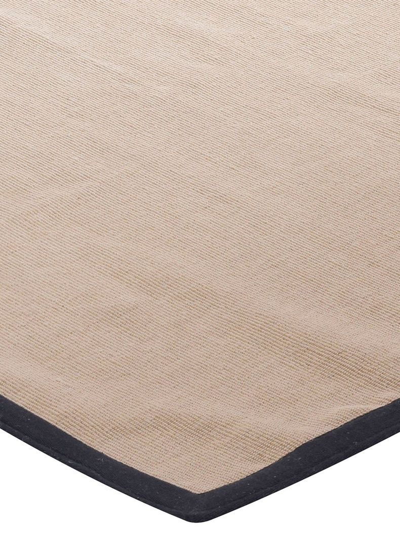 Bajada de Cama Yute Boder 60x120 cm Café Negro-1