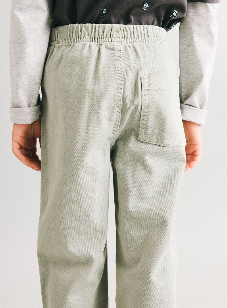 Pantalón Twill Suave Garment Dyed-1