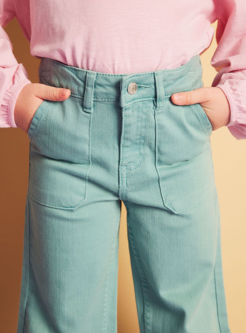 Jeans Bootcut Denim Color-1