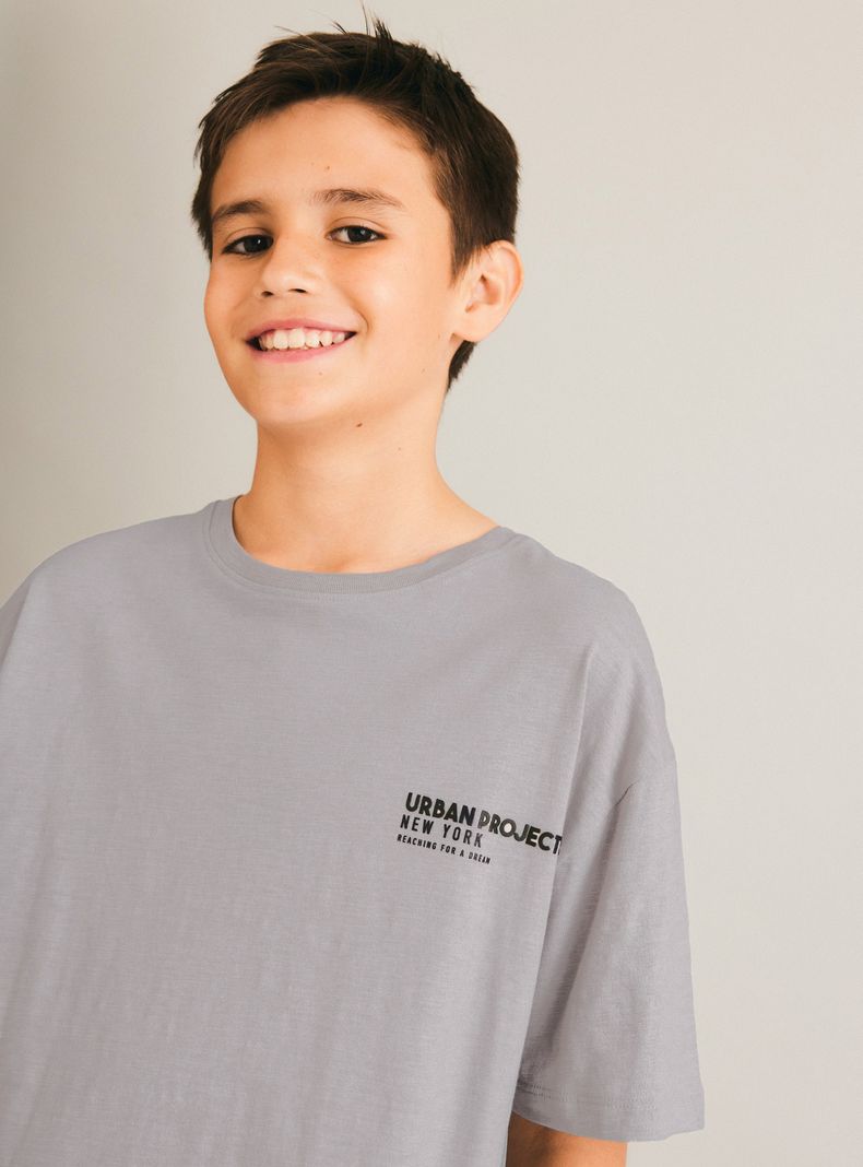 Polera Estampada en Espalda-1