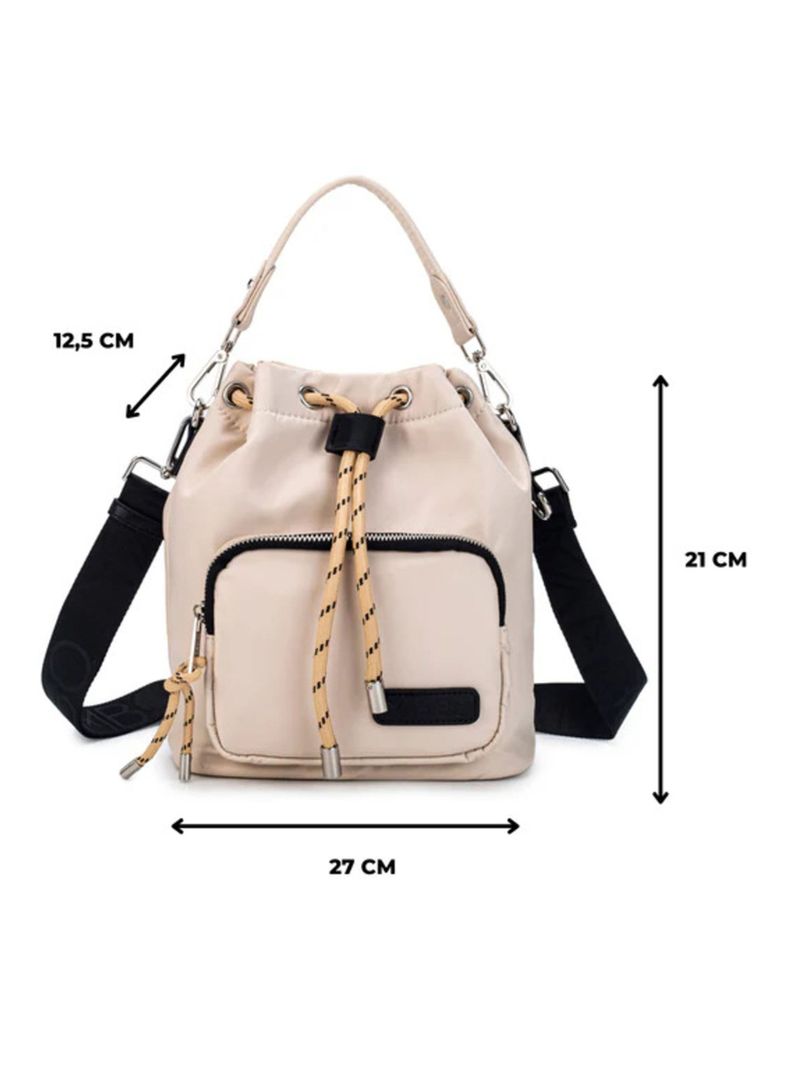 Cartera Bucket Snow Brown-1
