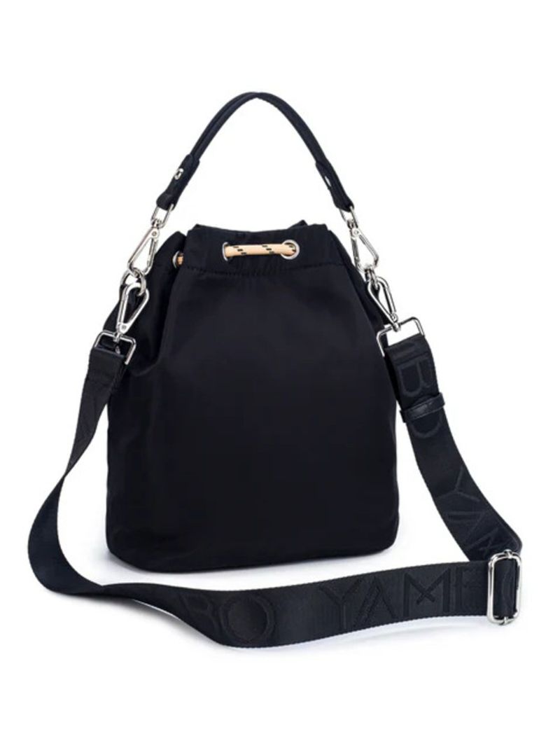 Cartera Bucket Rope Black-2