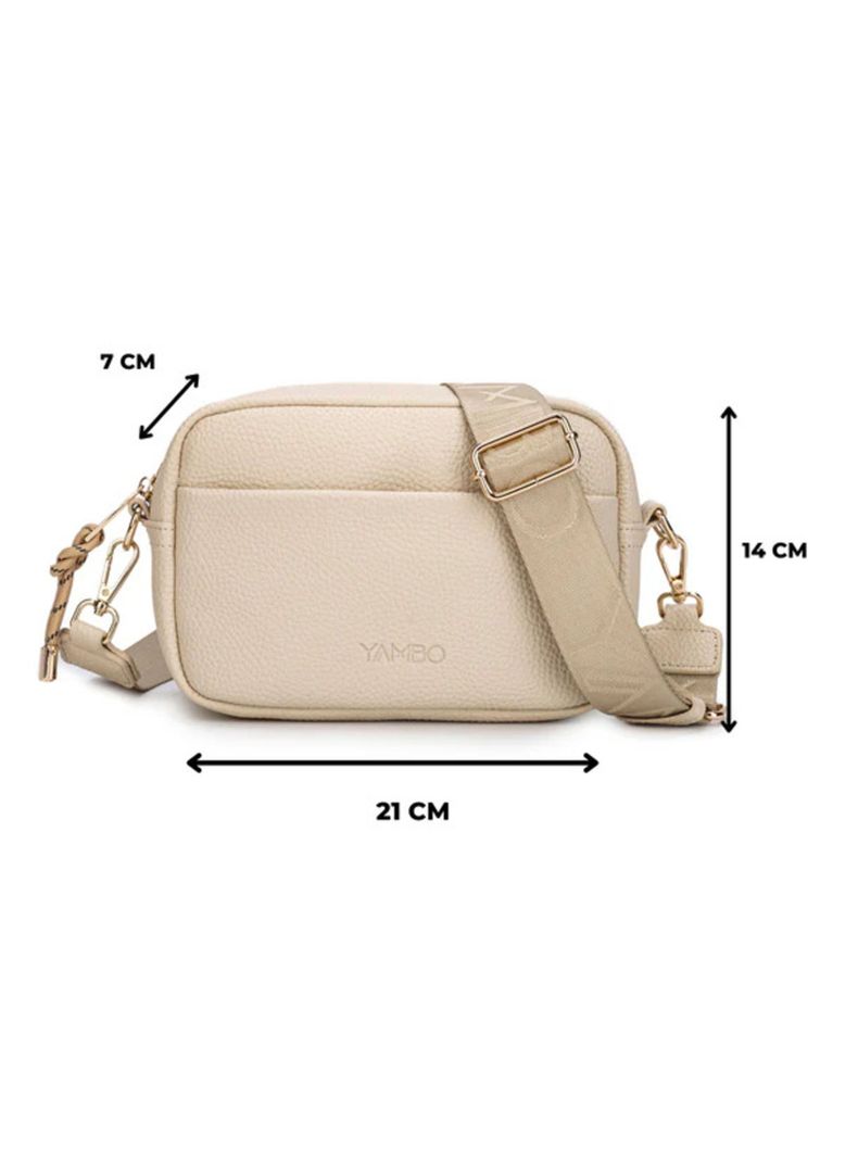 Cartera Vegan Bag Nude-1