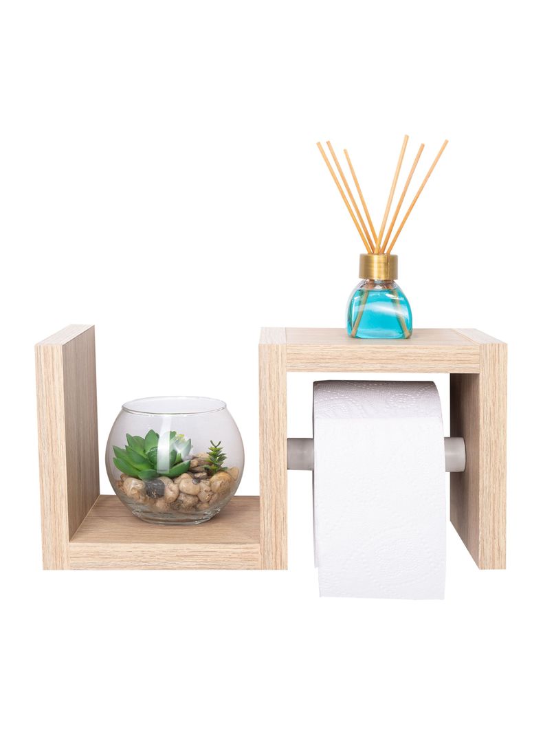 Repisa de Baño Mila con Portapapel-3