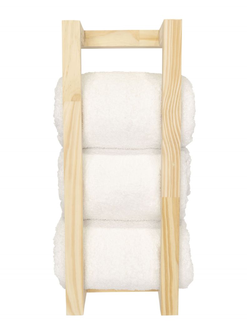 Toallero Fiory en Pino 3x3-4