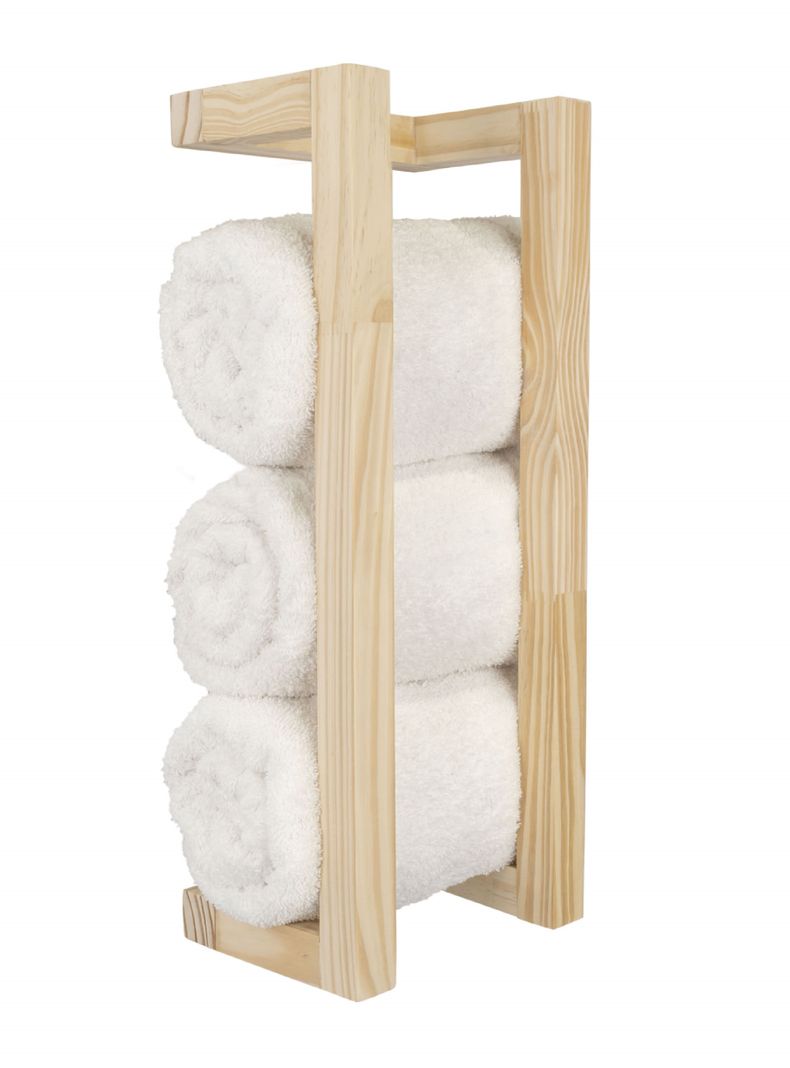 Toallero Fiory en Pino 3x3-5