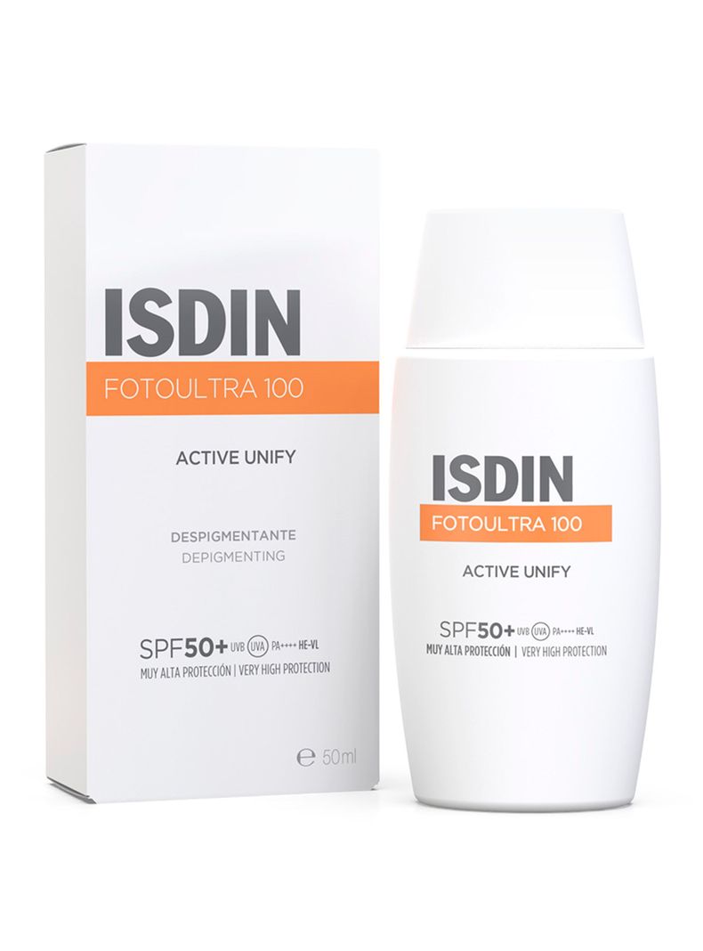 Protector Solar Isdin Fusion Fluid 100 Active Unify Spf 50+ 50 ml-0