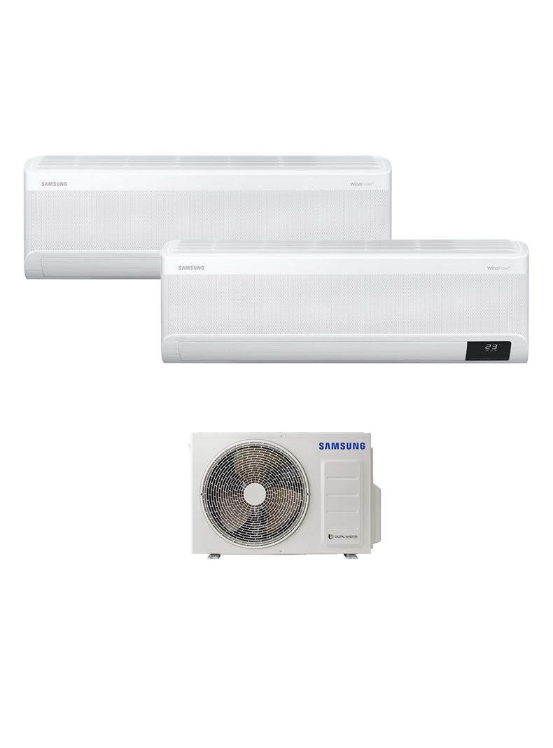 Aire Acondicionado Windfree Multi Split Frío/Calor 2x9.000 BTU-0