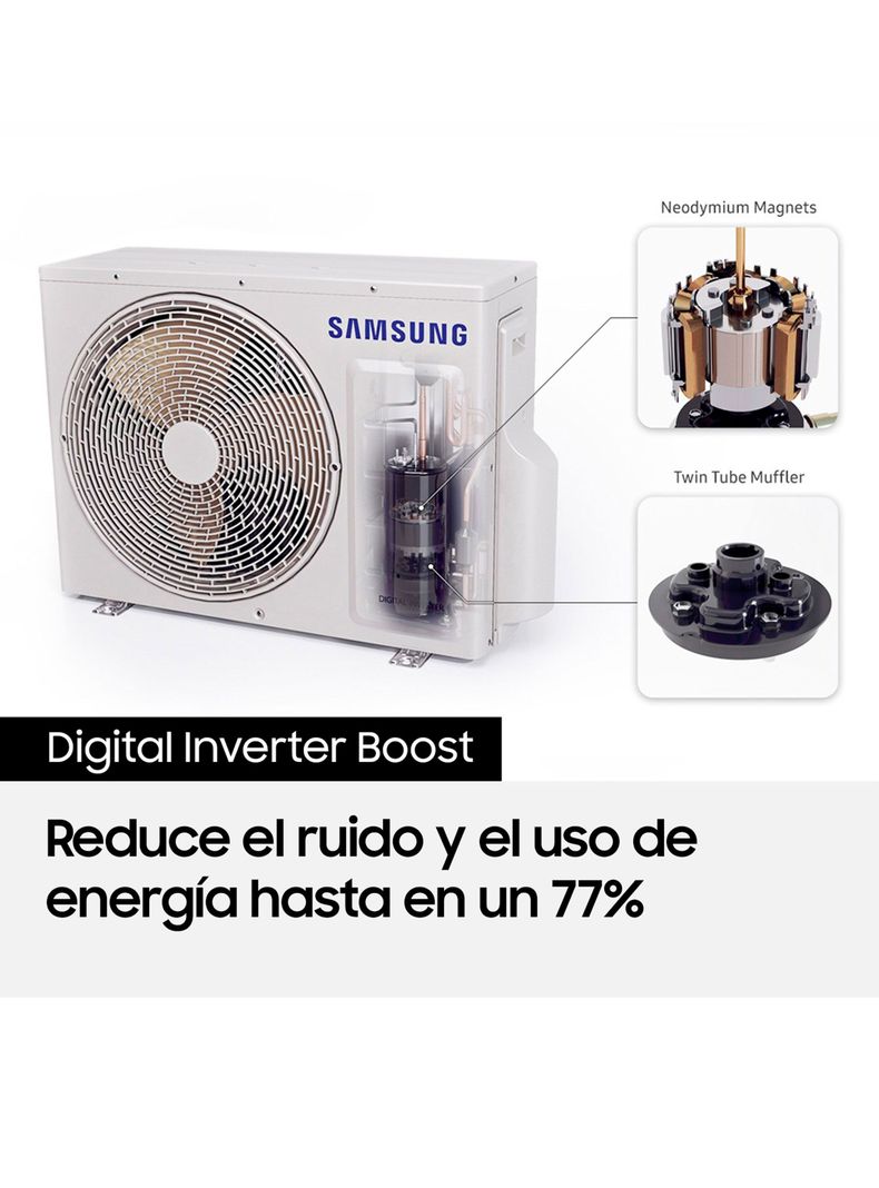 Aire Acondicionado Windfree Multi Split Frío/Calor 2x9.000 BTU-5