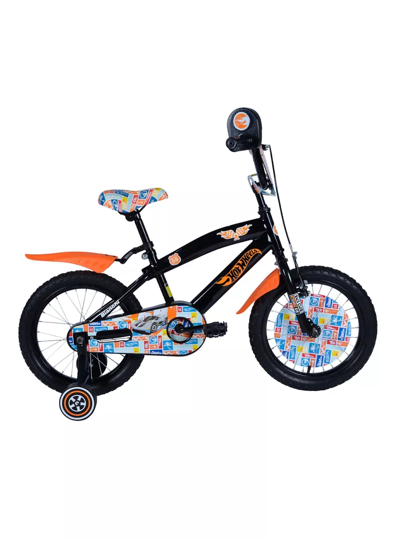 Bicicleta de Nino Hotwheels Aro 16" Negro