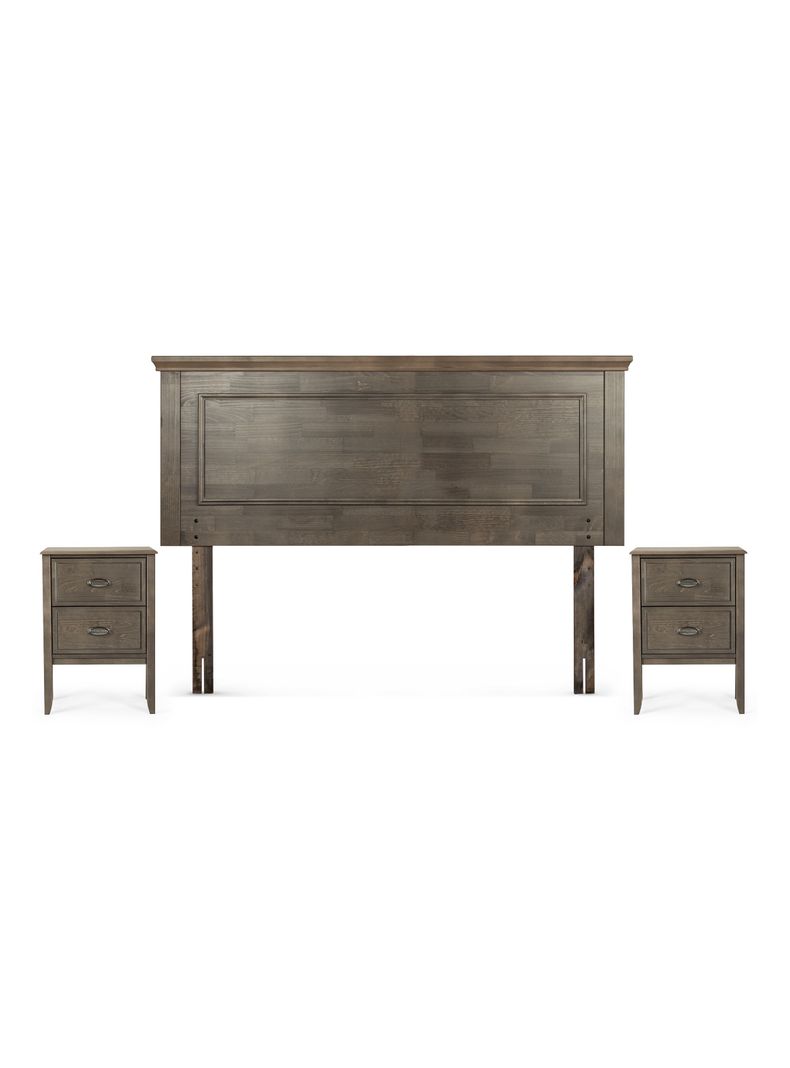 Cama Europea New Style 6 2 Plazas + Set de Muebles Anna-1