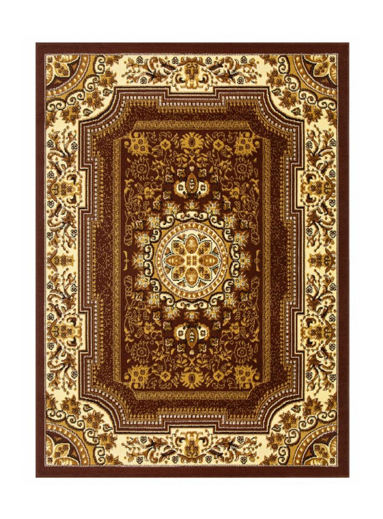 Alfombra 200 x 290 cm Kashan King Café-0