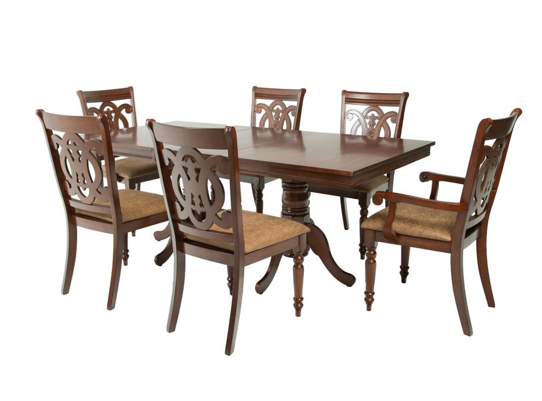 Juego de Comedor Extensible Escocia 4 Sillas + 2 Sitiales-3