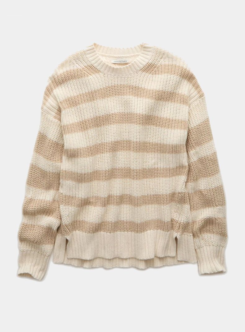 Sweater Ae Oversized Rayas-3
